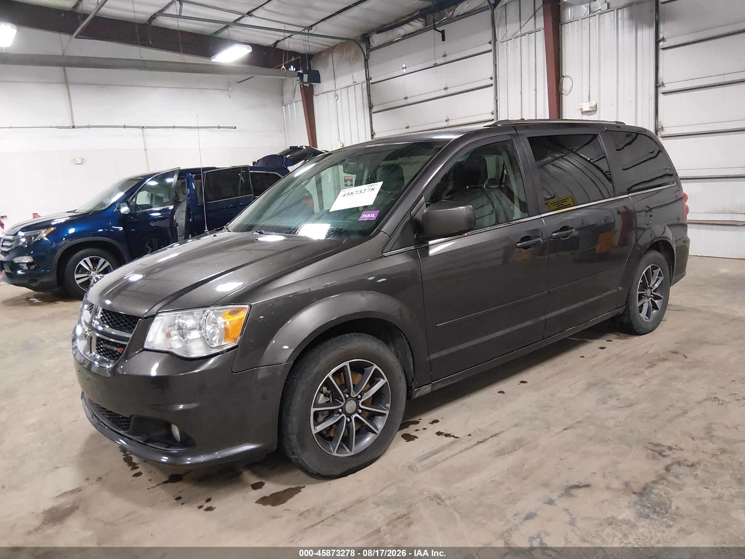 2017 DODGE GRAND CARAVAN SXT — I2