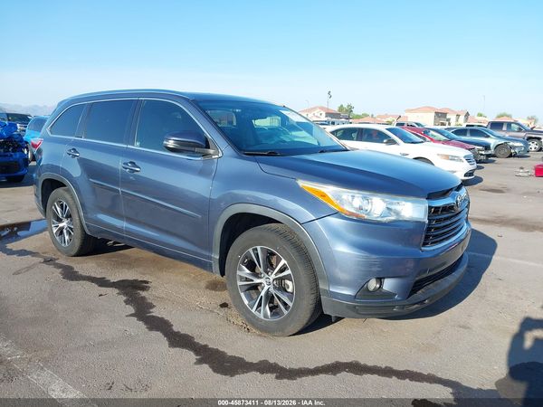 2016 TOYOTA HIGHLANDER XLE V6