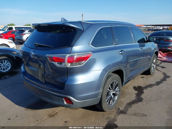 2016 TOYOTA HIGHLANDER XLE V6