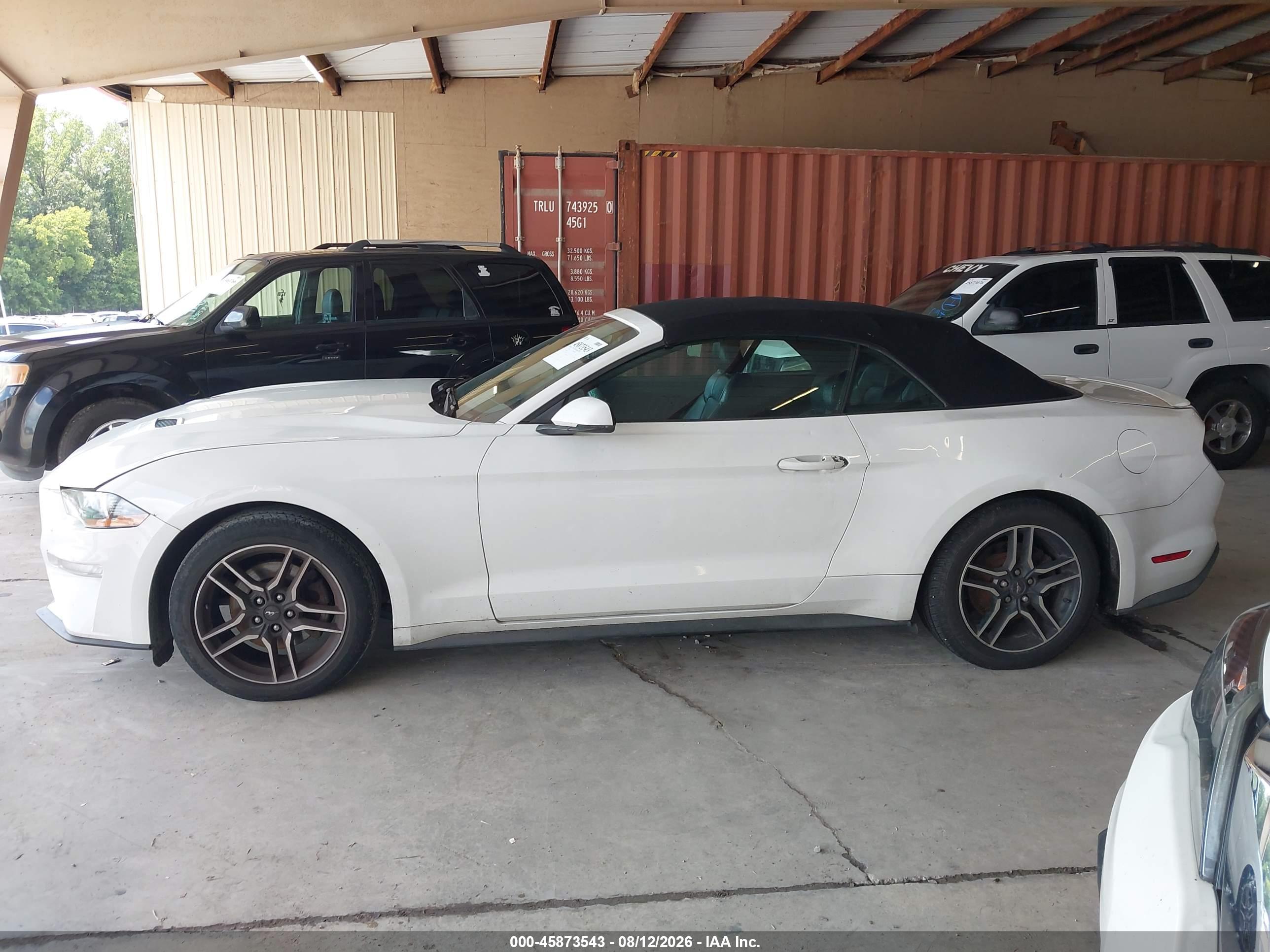 2019 FORD MUSTANG ECOBOOST PREMIUM