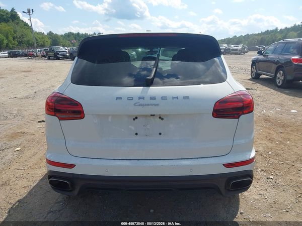 2017 PORSCHE CAYENNE PLATINUM EDITION