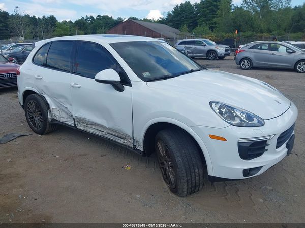 2017 PORSCHE CAYENNE PLATINUM EDITION