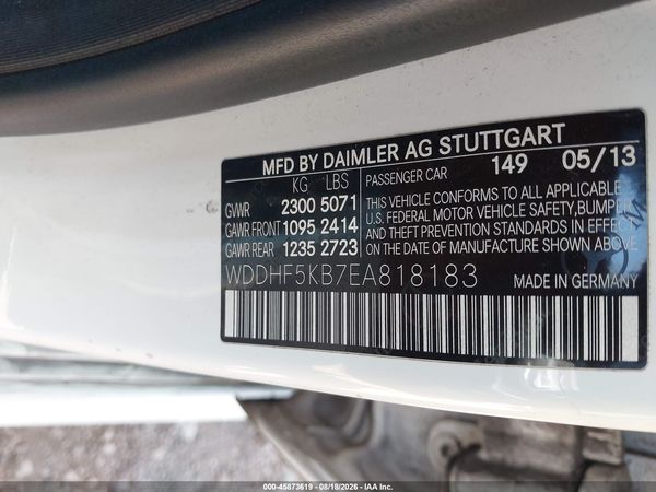 2014 MERCEDES-BENZ E 350 E350