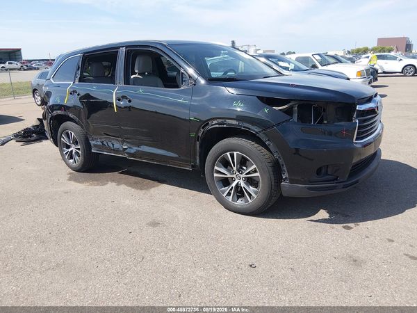 2016 TOYOTA HIGHLANDER XLE V6