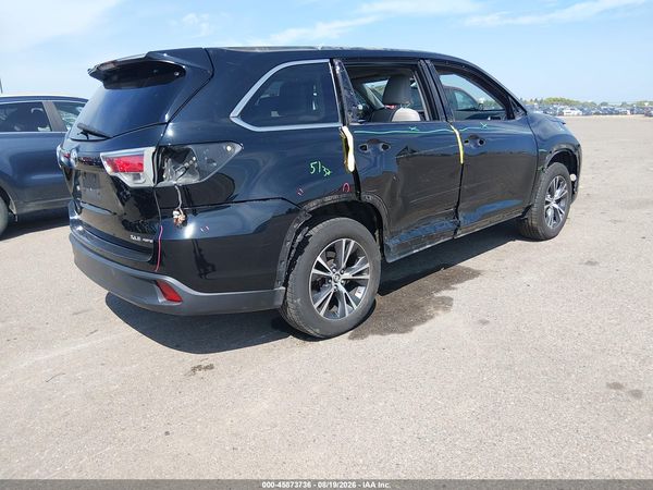2016 TOYOTA HIGHLANDER XLE V6