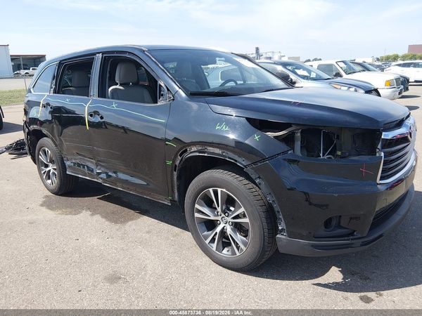 2016 TOYOTA HIGHLANDER XLE V6