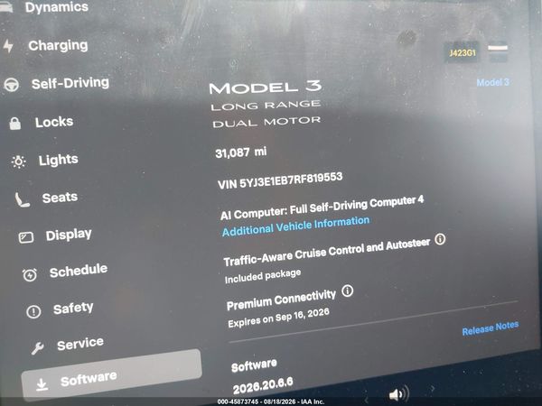 2024 TESLA MODEL 3