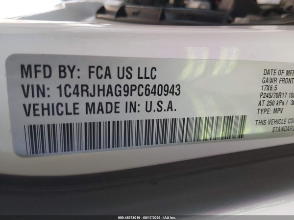 2023 JEEP GRAND CHEROKEE LAREDO 4X4