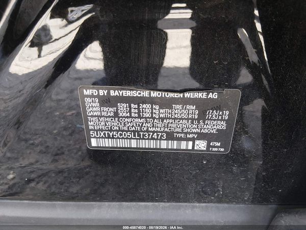 2020 BMW X3 XDRIVE30I