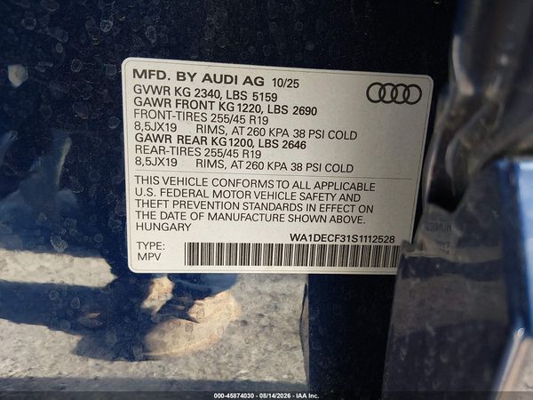 2025 AUDI Q3