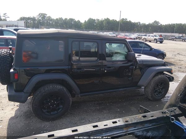 2022 JEEP WRANGLER UNLIMITED WILLYS SPORT 4X4