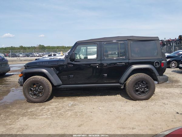 2022 JEEP WRANGLER UNLIMITED WILLYS SPORT 4X4