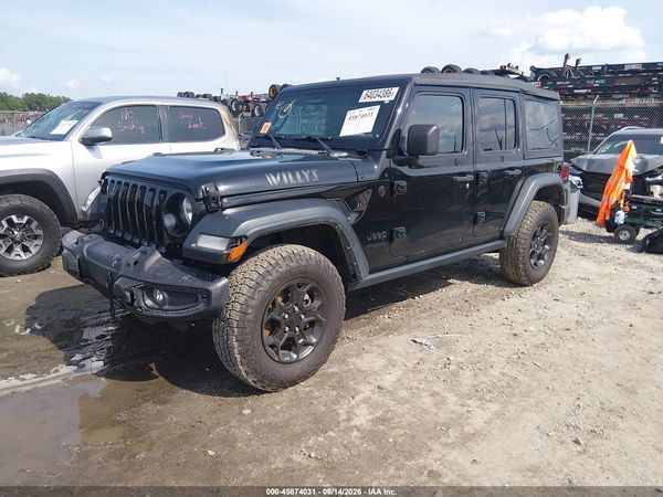 2022 JEEP WRANGLER UNLIMITED WILLYS SPORT 4X4