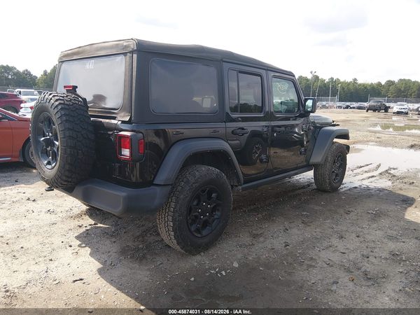 2022 JEEP WRANGLER UNLIMITED WILLYS SPORT 4X4