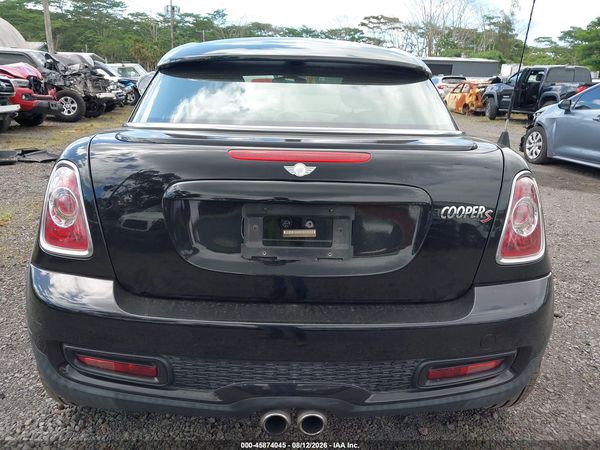 2013 MINI COUPE COOPER S