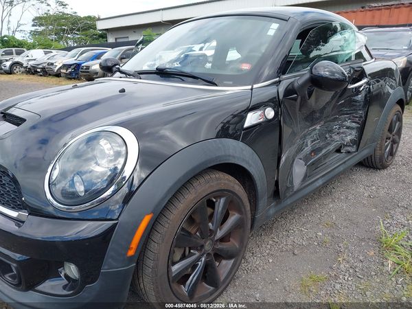 2013 MINI COUPE COOPER S