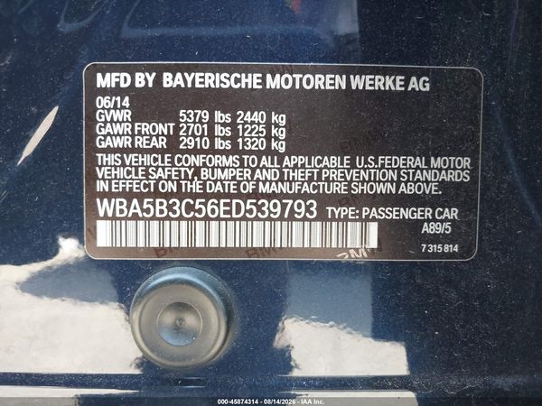 2014 BMW 535I XDRIVE