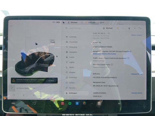 2020 TESLA MODEL 3
