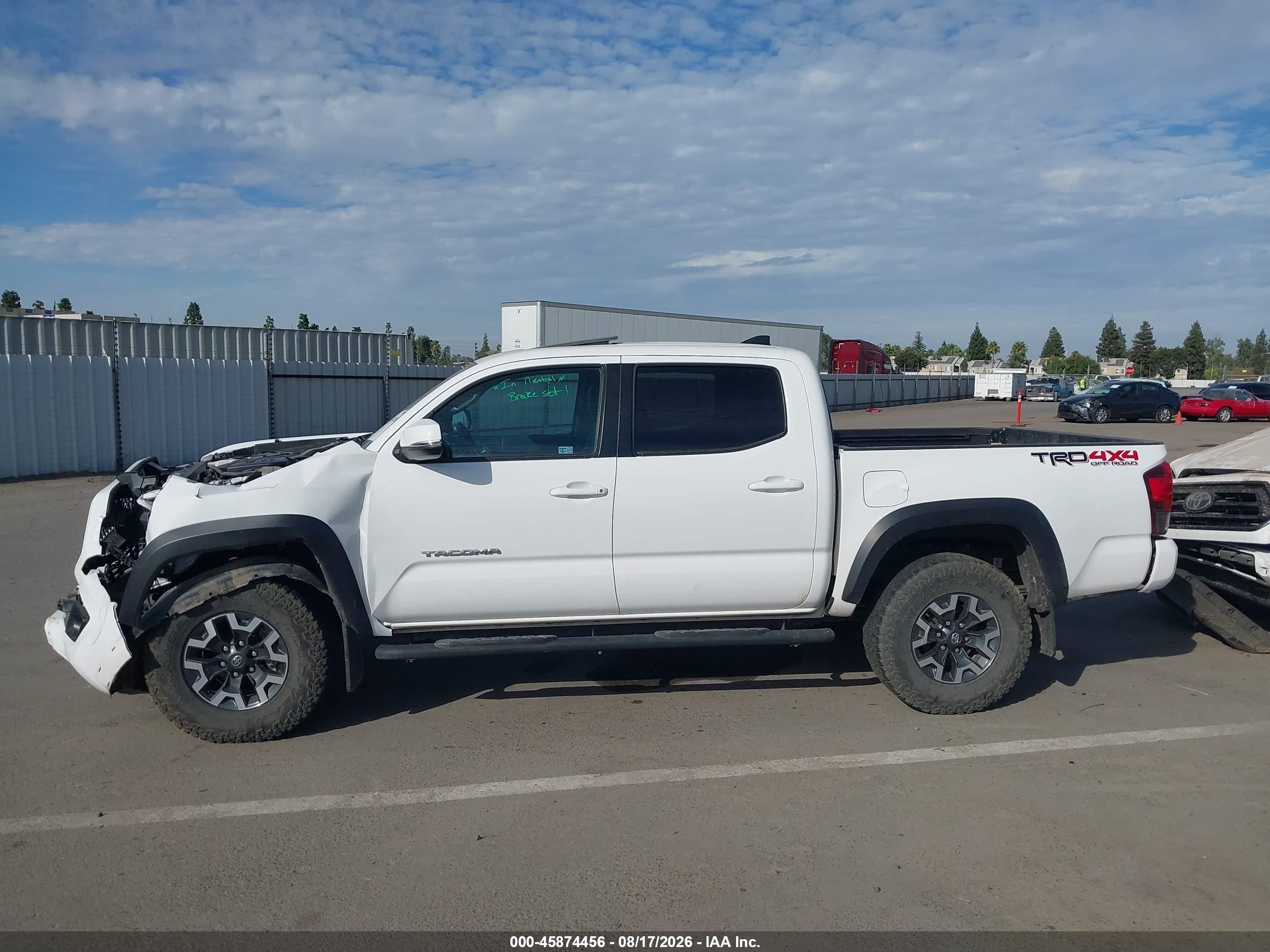2018 TOYOTA TACOMA TRD OFF ROAD