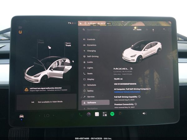 2021 TESLA MODEL 3