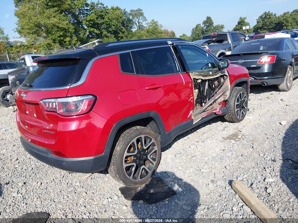 2018 JEEP COMPASS LIMITED 4X4 — I4
