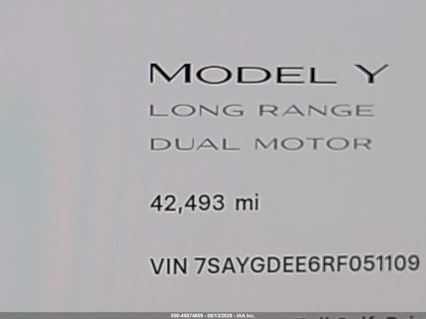 2024 TESLA MODEL Y