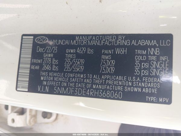 2024 HYUNDAI TUCSON SEL