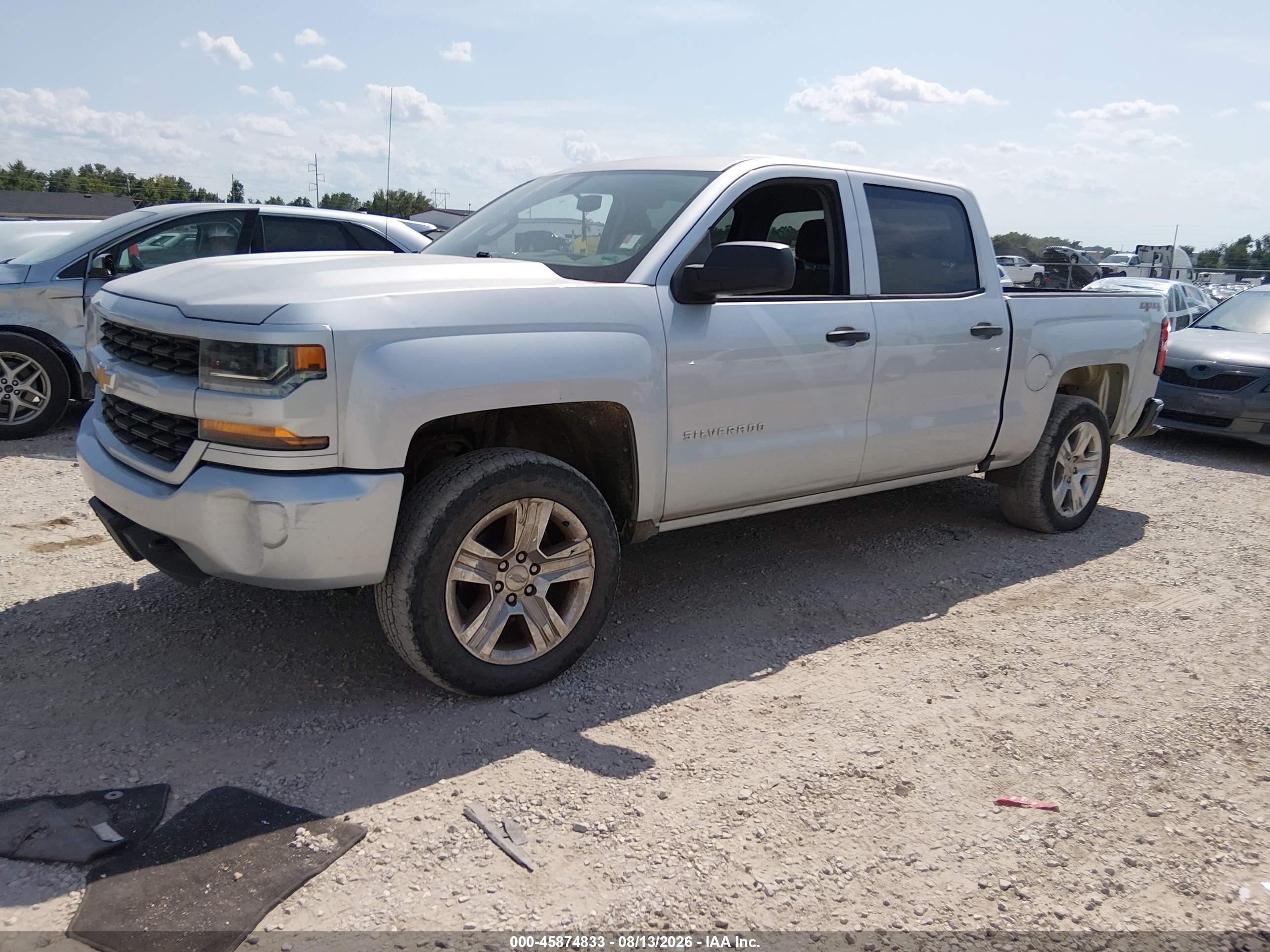 2018 CHEVROLET SILVERADO 1500 CUSTOM — I2
