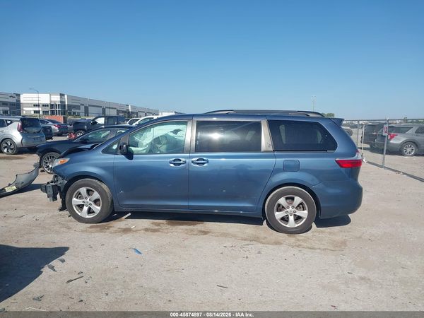 2015 TOYOTA SIENNA LE 8 PASSENGER — I117