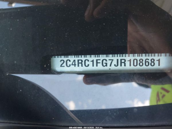 2018 CHRYSLER PACIFICA TOURING PLUS