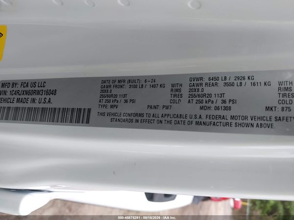 2024 JEEP WRANGLER 4XE SPORT S 4XE