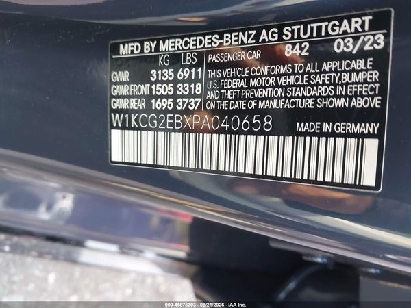 2023 MERCEDES-BENZ EQS 450 4MATIC