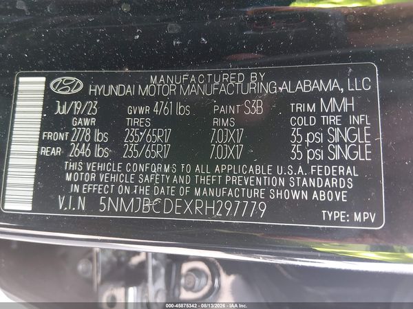 2024 HYUNDAI TUCSON SEL