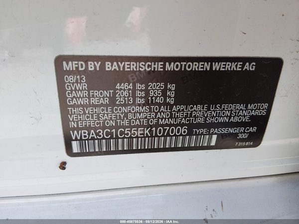 2014 BMW 328I