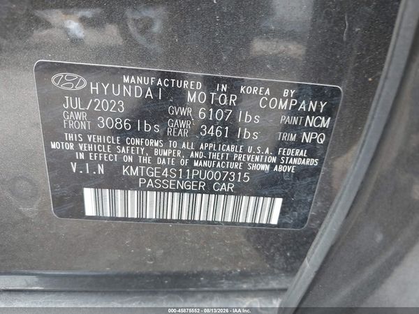 2023 GENESIS ELECTRIFIED G80 Standard