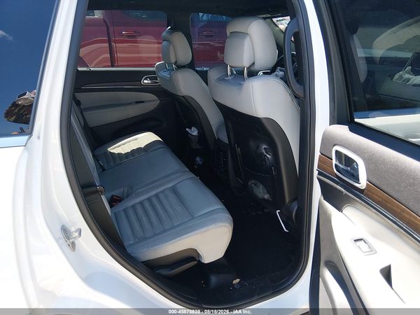 2018 JEEP GRAND CHEROKEE STERLING EDITION 4X4