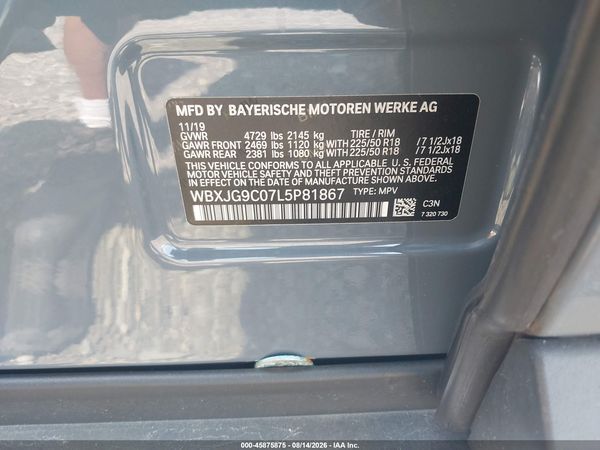 2020 BMW X1 XDRIVE28I