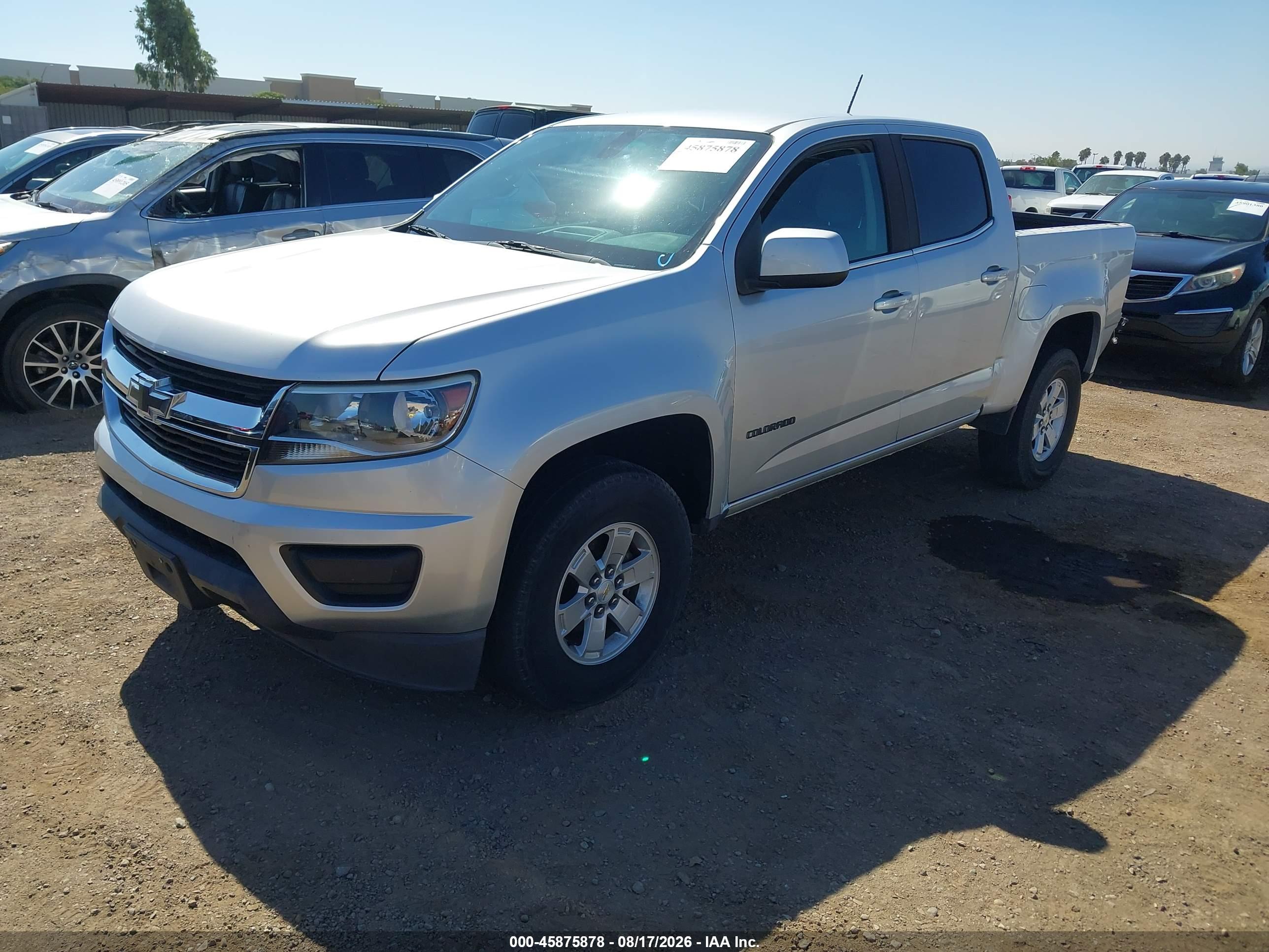 2020 CHEVROLET COLORADO 2WD  SHORT BOX WT — I2