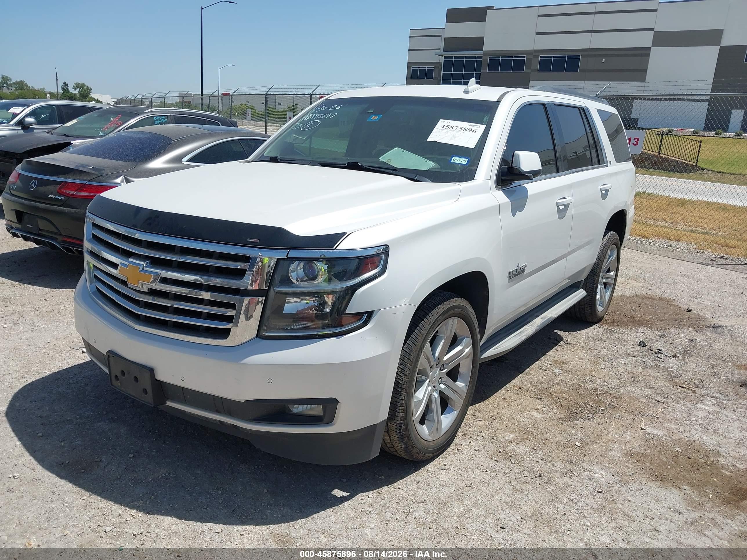 2016 CHEVROLET TAHOE LT — I2