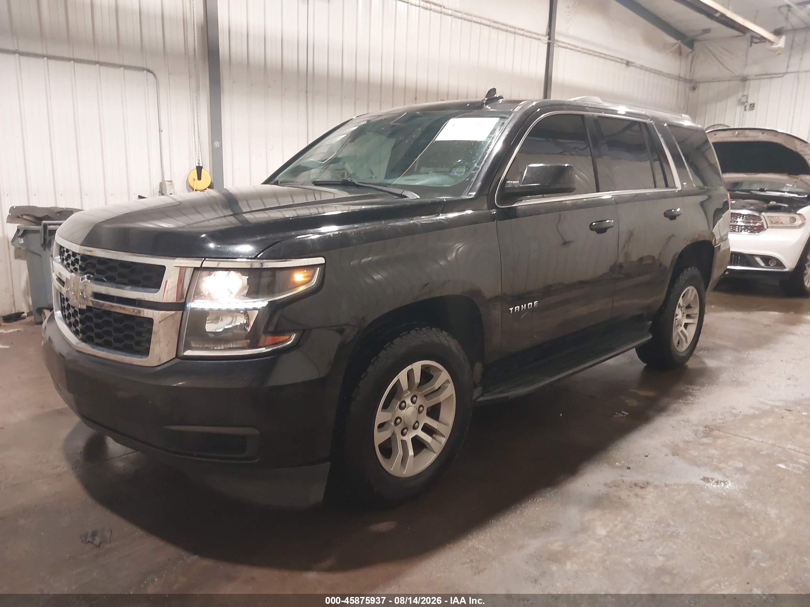 2020 CHEVROLET TAHOE 2WD LT — I2