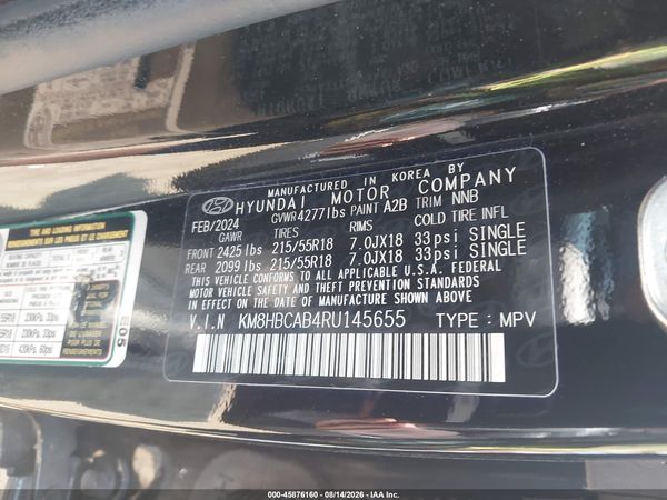 2024 HYUNDAI KONA SEL