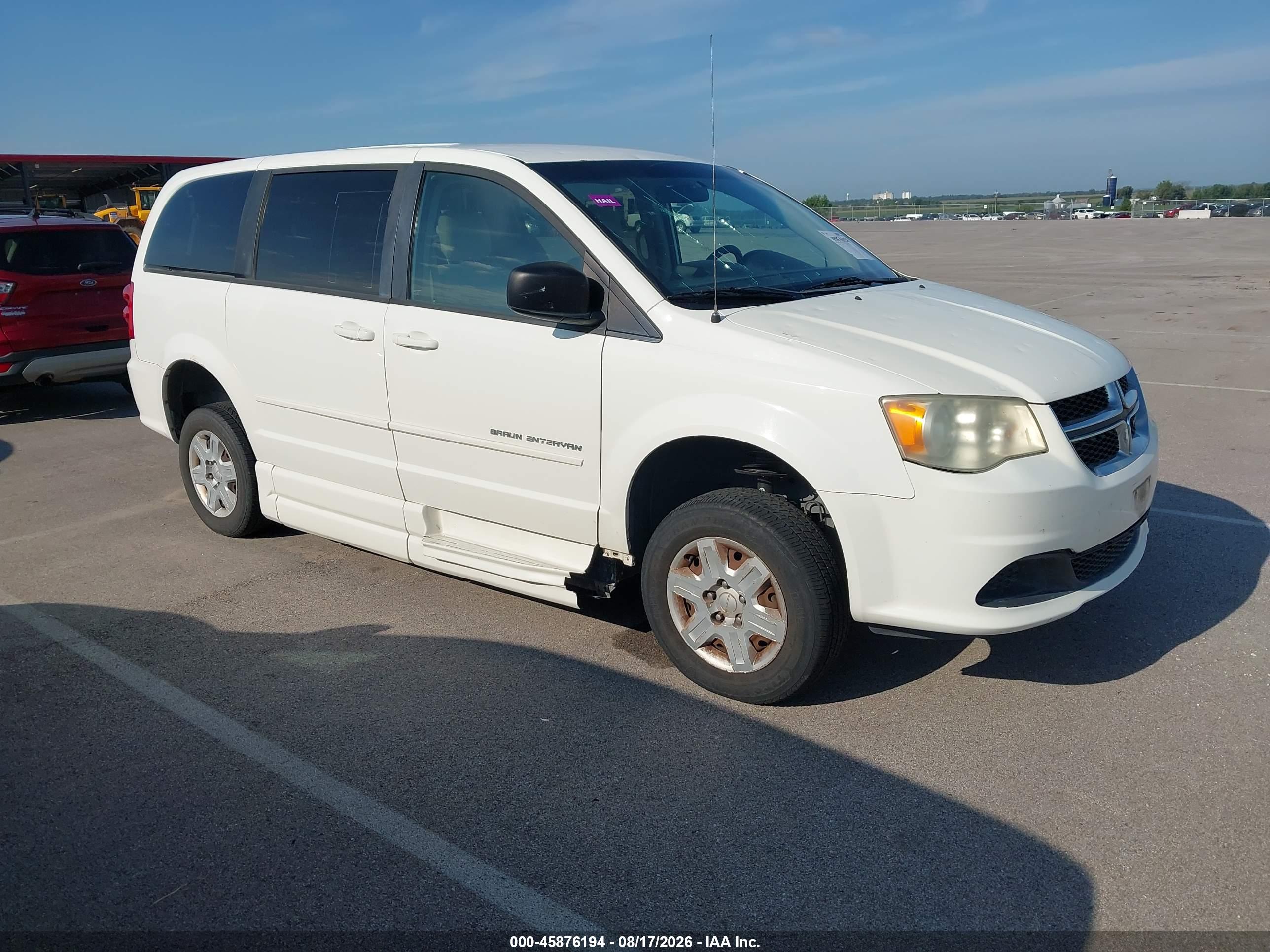 2012 DODGE GRAND CARAVAN SE/AVP