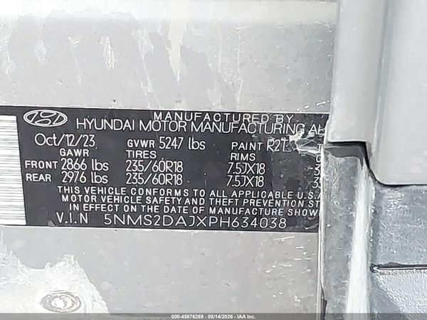2023 HYUNDAI SANTA FE SEL