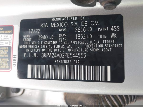 2023 KIA RIO LX