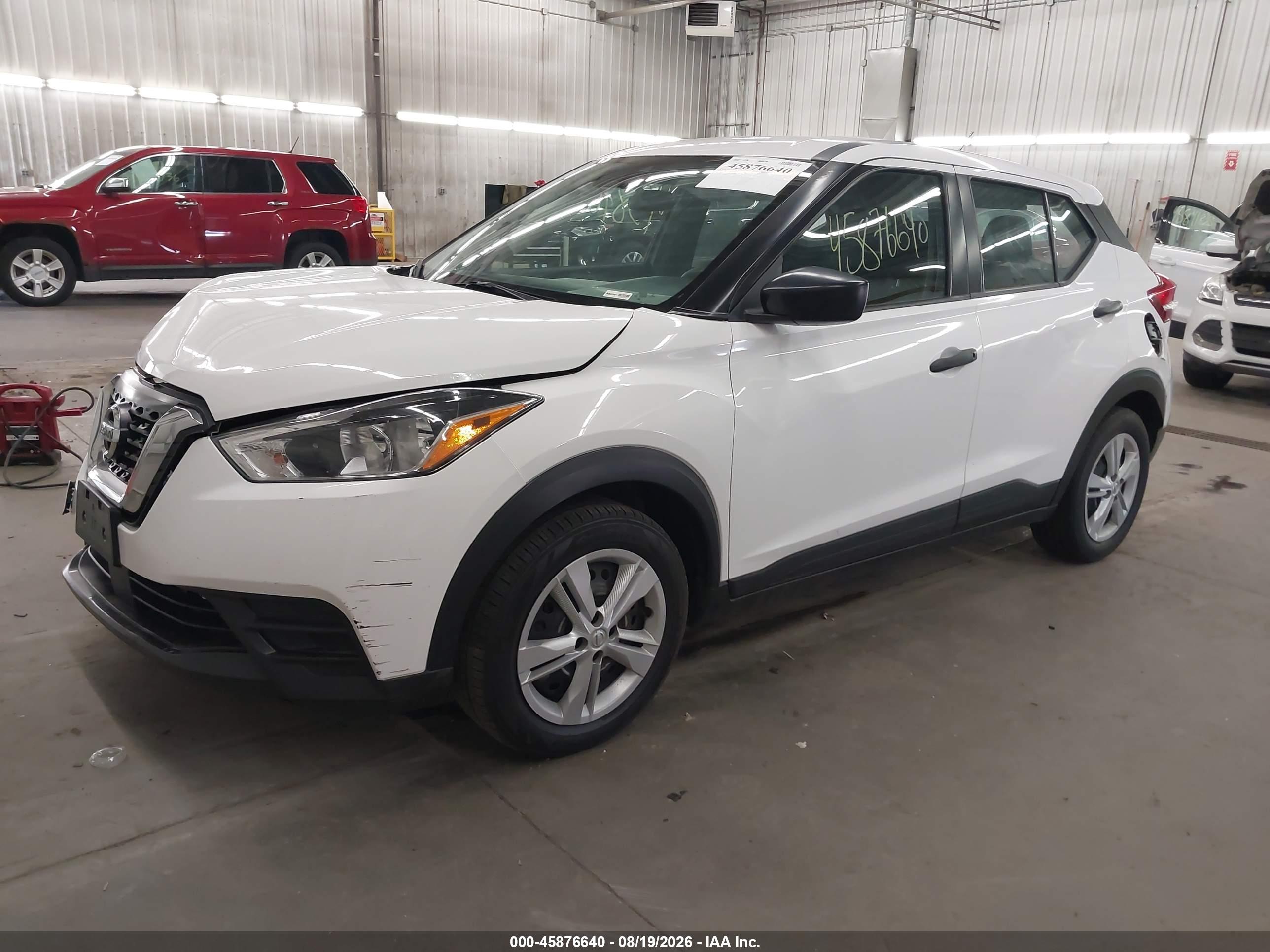 2020 NISSAN KICKS S XTRONIC CVT — I2