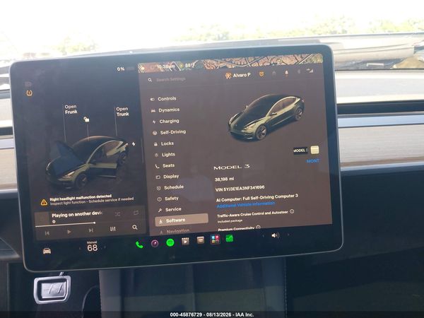 2022 TESLA MODEL 3 REAR-WHEEL DRIVE