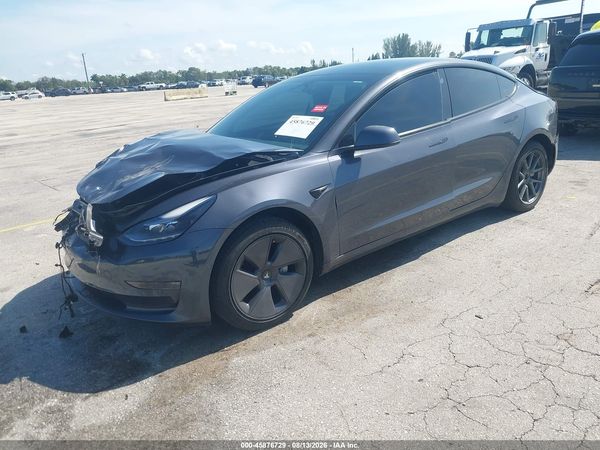 2022 TESLA MODEL 3 REAR-WHEEL DRIVE