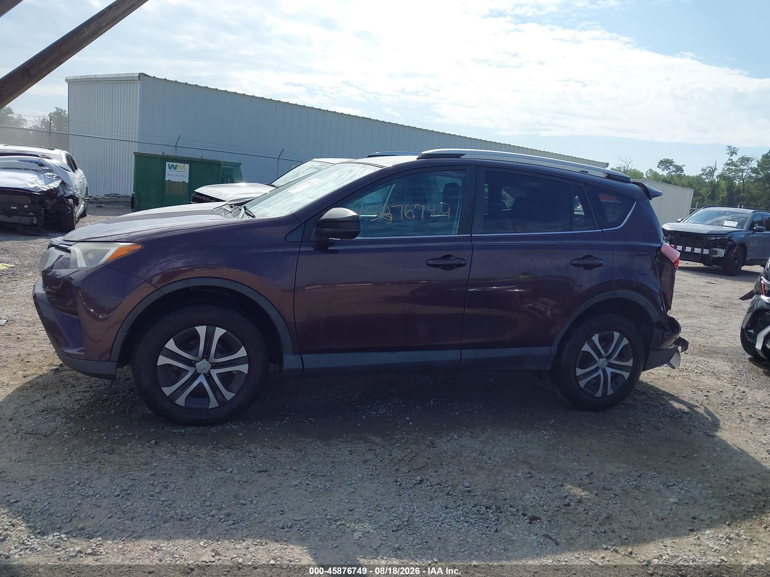 2016 TOYOTA RAV4 LE