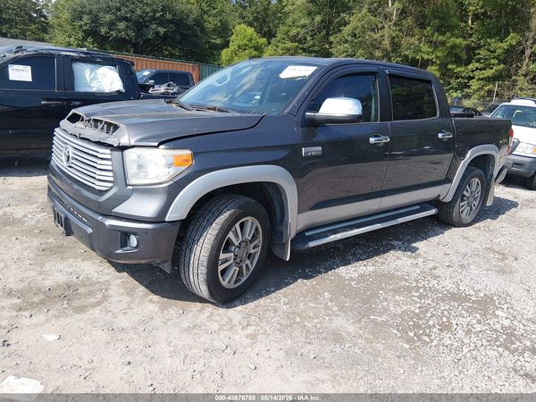 2017 TOYOTA TUNDRA PLATINUM 5.7L V8