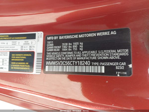 2012 MINI COOPER S
